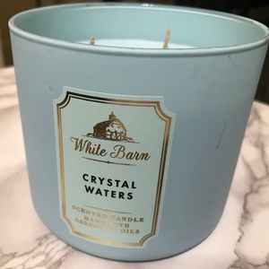 Bath & Body Works Candle - Crystal Waters (Discontinued)